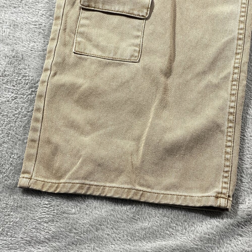 Altar’d State Cargo Wide Leg Pant DJ25176FT63 Khaki Cream 31 Streetwear Outdoors - Picture 5 of 14